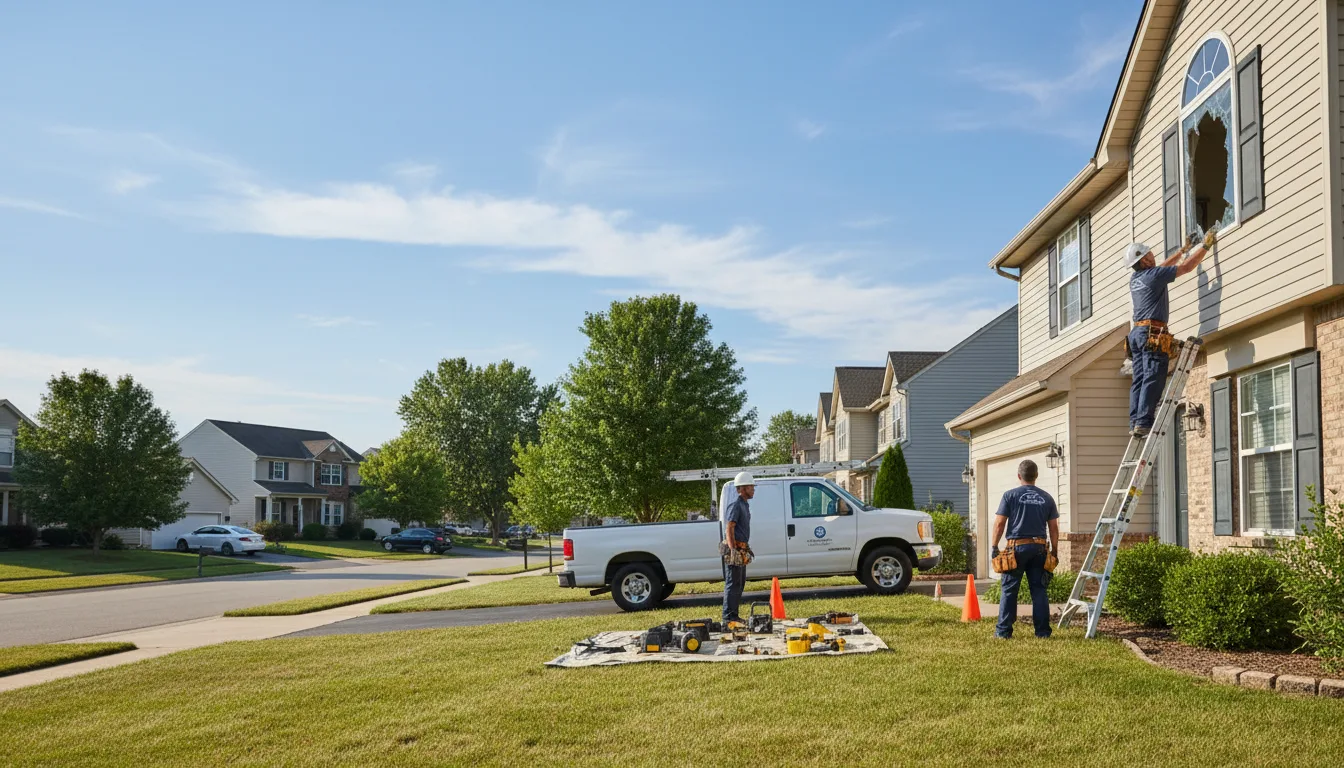 Expert window installer providing residential service in Muldrow, OK